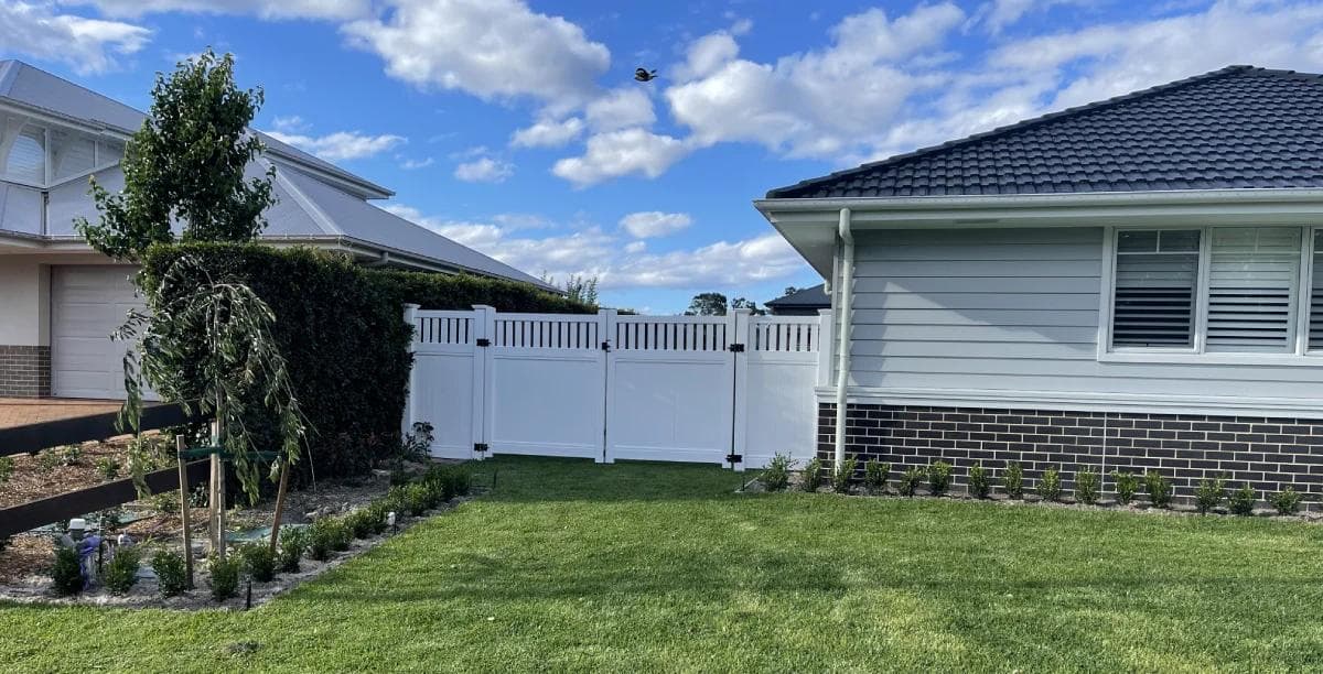 PVC Fencing Project 5