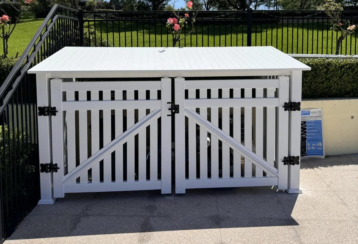 PVC Fencing Project 6